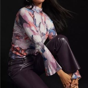 velvet turtleneck sweater